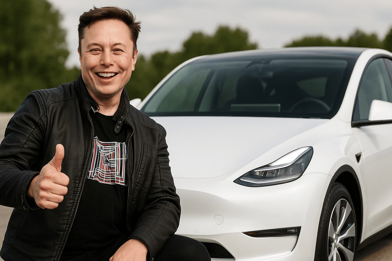 Tesla faz história com a primeira entrega totalmente autônoma de um carro: o que isso significa para o futuro da mobilidade.